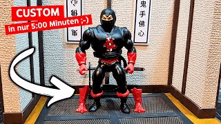 5 Min MOTU Custom: NINJOR Masters of the Universe Origins | Slamurai Look | Was ist mit RIO BLAST?