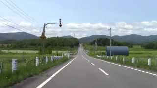 【8倍速】深川市‎多度志～(幌加内町)道の駅ほろかない 2012.7.21