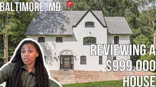 REVIEWING A $999,000 HOUSE ON ZILLOW | BALTIMORE, MD