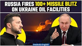 Putin's Major Blow To Kyiv: Zelensky 'Pleads' After 100+ Missile Blitz Burn Ukrainian Oil Facilities