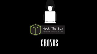 HackTheBox #1 - Cronos Solved