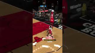 6,1 and dunkin on Mikal and Dinwiddie #basketball #gaming #crazy