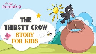 The Thirsty Crow Story With Moral | The Thirsty Crow In English | Moral Stories For Kids