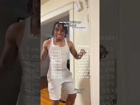 Is 5.7 feet tall for a 13 year old?