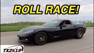 1000HP HELLCAT VS 1000HP CORVETTE! *TX2K19*