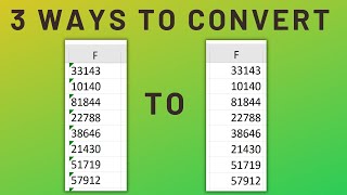 3 Ways to convert error in number cells to numbers