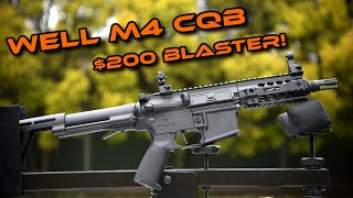 Well M4 CQB - $200 Gel Blaster (Filmed before ban)