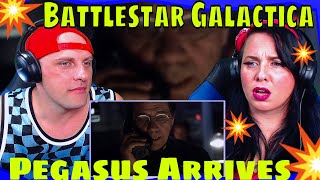 First Time Seeing Battlestar Galactica - Pegasus Arrives | THE WOLF HUNTERZ REACTIONS