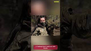 Pic of female sniper called 'Charcoal' surfaces amid war in Ukraine