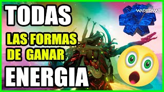 Las MEJORES formas de GANAR ENERGÍA en WARFRAME!! 🔵