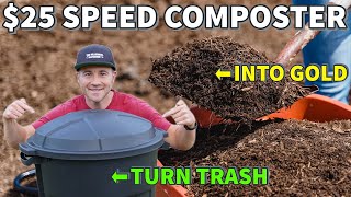 Download How To Make Compost FAST In A TRASH CAN: Turn Trash Into GOLD! mp3