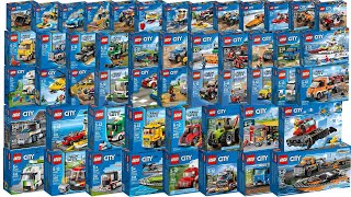 All LEGO City Great Vehicles Sets 2012-2021 Compilation/Collection Speed Build
