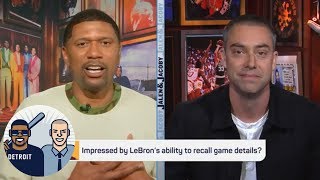 Jalen and Jacoby: Let's not call LeBron James genius for remembering plays | Jalen & Jacoby | ESPN