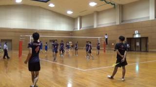 バレーボール 2016年近畿実業団選手権大会 【1回戦】vsＪＲ西日本