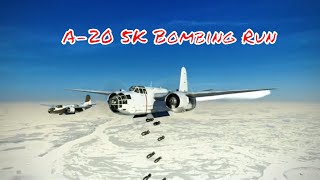 A-20 Bombing Run on Combat Box: IL-2 Great Battles v4.503 (1440p)