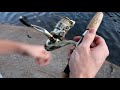 how to use a spinning reel correctly