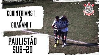 Gol | Corinthians 1x1 Guarani | Campeonato Paulista Sub-20