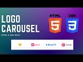Building an infinite logo carousel using pure HTML & CSS