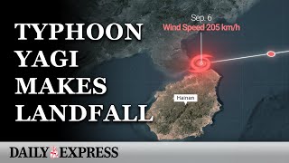 Typhoon Yagi: China braces for destruction as Yagi makes landfall