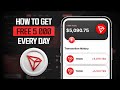 How To Get Free 5000 TRX (TRON) Every Day with Instant Withdrawal? Easy Guide!