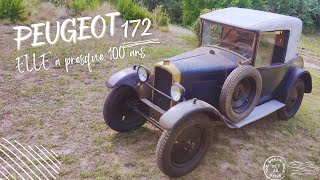 Peugeot 172 de presque 100 ans, idéal pour balader belle maman dans le coffre 😎