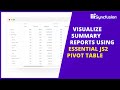 Visualize Summary Reports Using Essential JS 2 Pivot Table