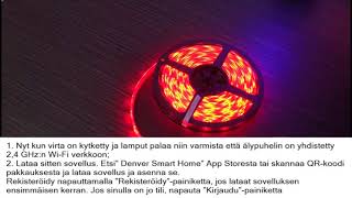 Denver LED - Valonauha kytkentä