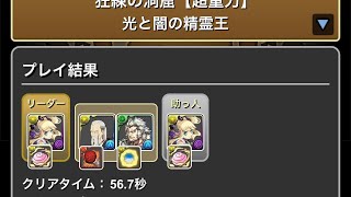 【パズドラ】狂練の洞窟【超重力】サレサレ 2枚抜きダンボ3