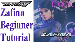 Tekken 7: ZAFINA Beginner Guide Tutorial