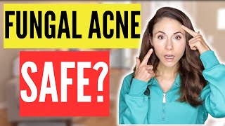 FUNGAL ACNE "SAFE" SKINCARE EXPLAINED | Dermatologist
