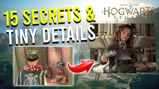Hogwarts Legacy - 15 SECRETS & Tiny Details You Probably Missed
