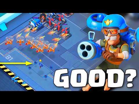 ¿Qué tan BUENO es el Cpt. Ruddero ¿En realidad? // Buques de guerra de Boom Beach