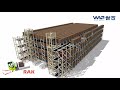 shuttle carrier racking system rak gudang heavy duty warehouse rack rajarak