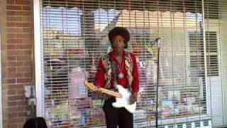 Jimi Hendrix on Larchmont Boulevard