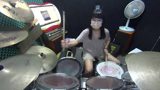 【嘉義爵士鼓教學】#王思妤  海豚刑警   安平之光           Drum Cover  莊漢章打擊工作室