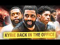 Kyrie Irving Back In The Office With The Guys Already 🤯