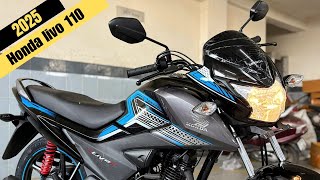 New Model 2025🚀Honda livo 110 With New Graphic | Details Review | On road Price Milleage Feature