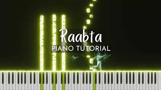 Raabta (Kehte Hain Khuda) | Piano Tutorial | Arijit Singh | Instrumental | Synthesia | Pragya