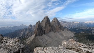 Paternkofel (2744m) von der Auronzohütte über den Schartensteig zur Büllelejochhütte und zurück.