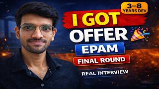 (Round 3) EPAM Interview Questions for Experienced Java Developer | EPAM Interview Experience 2026