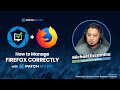 How to Manage Firefox Correctly with Patch My PC