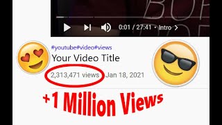 YouTube Views using Python | Amazing Trick using Python Selenium | Working 2022