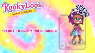 🎉 KOOKYLOOS Stop Motion 🎉 READY TO PARTY with Sophia | Cartoons SERIES for Kids