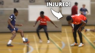 We Played our FIRST Football Game.. this happened (SV2 INJURY)
