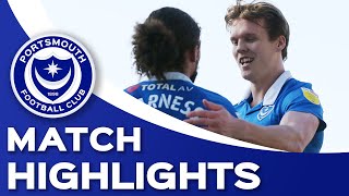 Highlights | Pompey 1-1 Gillingham