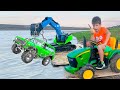 Car Adventures and Darius rescuing cars from the water | Kidscoco Club