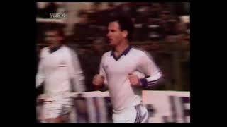 16/03/1983 Uefa Cup Quarter Final 2nd leg UNI CRIAOVA v KAISERSLUATERN