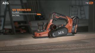 PRO18V BRUSHLESS PLANER INTRODUCTION [BH018BL]