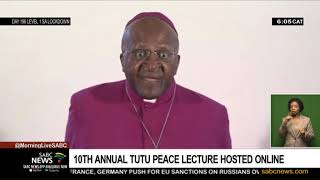 10th annual Tutu Peace Lecture hosted online