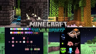 ALL OF THE THINGS IN MINECRAFT 1.19 (The Wild Update)